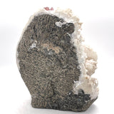 Apophyllite, Stilbite, Calcite, & Red Heulandite