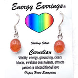Carnelian Energy Earrings
