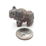 Stone Animal Bull Carving