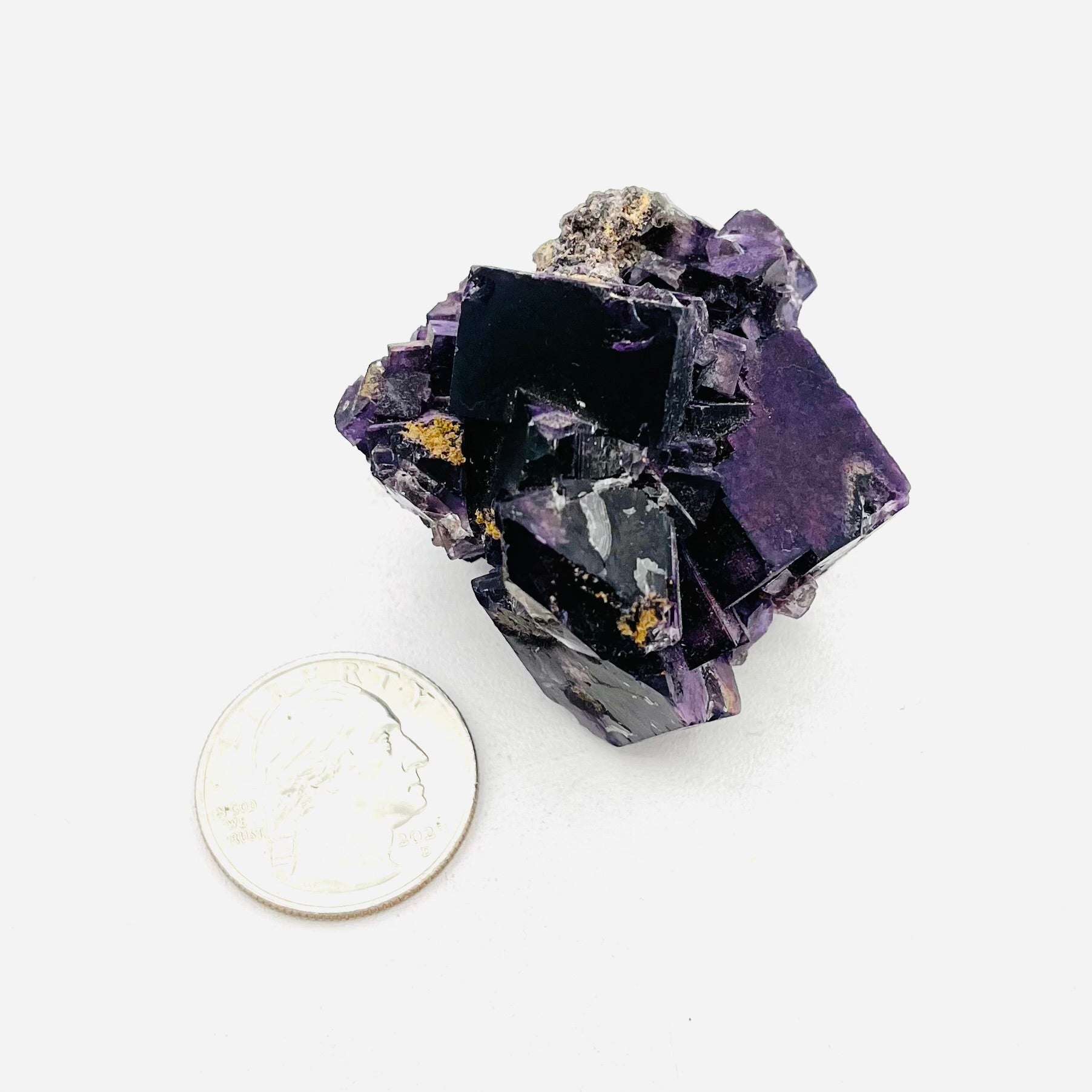 Raw Purple Fluorite