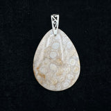 Fossilized Coral Pendant