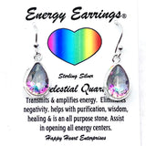Celestial Quartz Energy Earrings