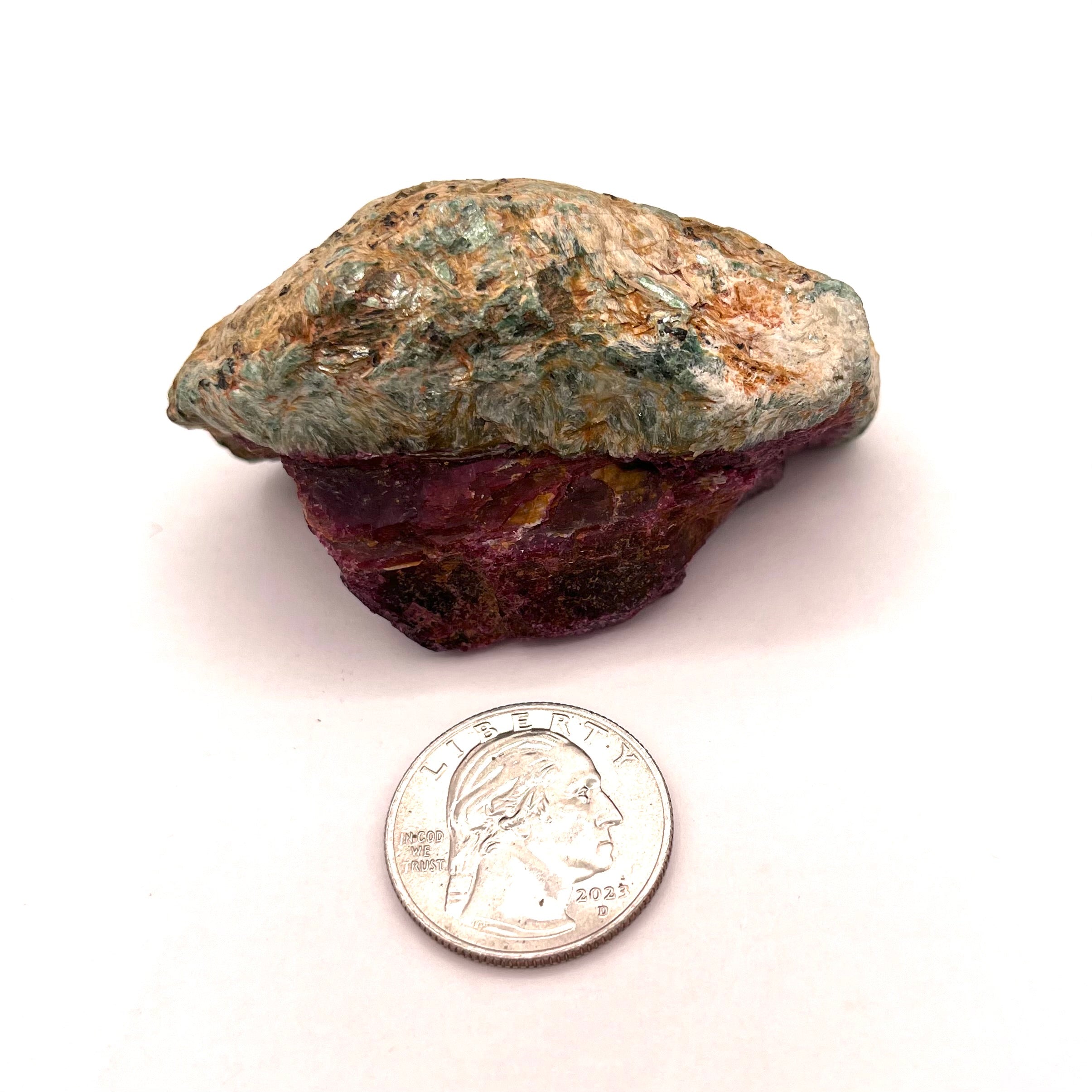 Raw Ruby & Fuchite