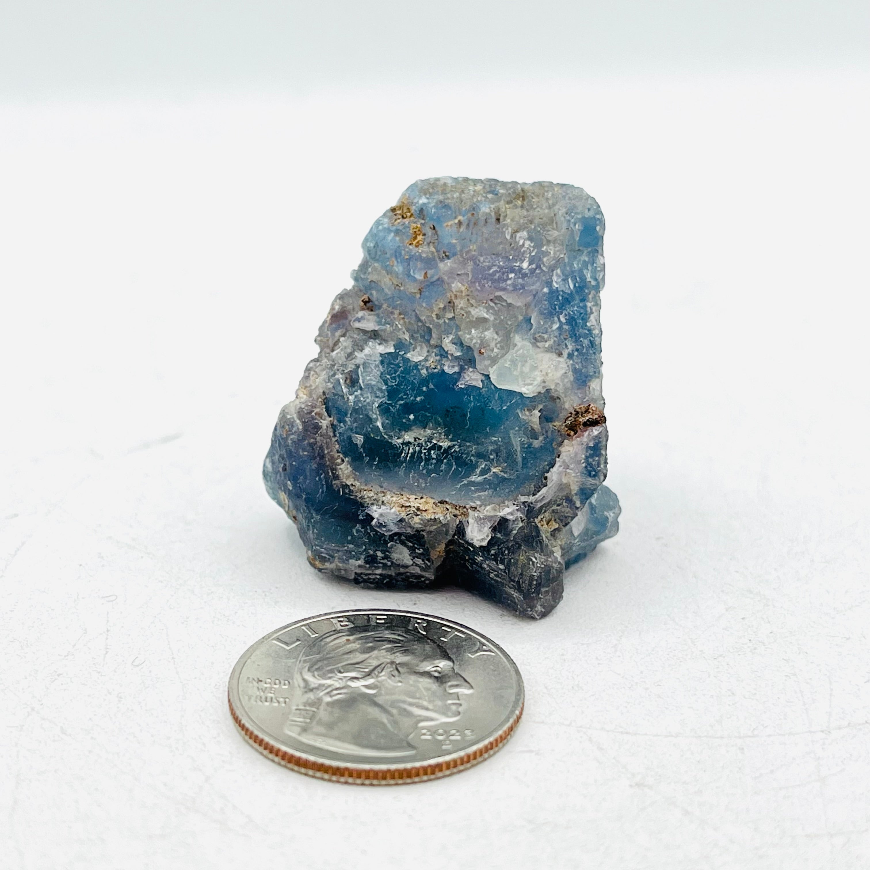 Blue Fluorite from Greece