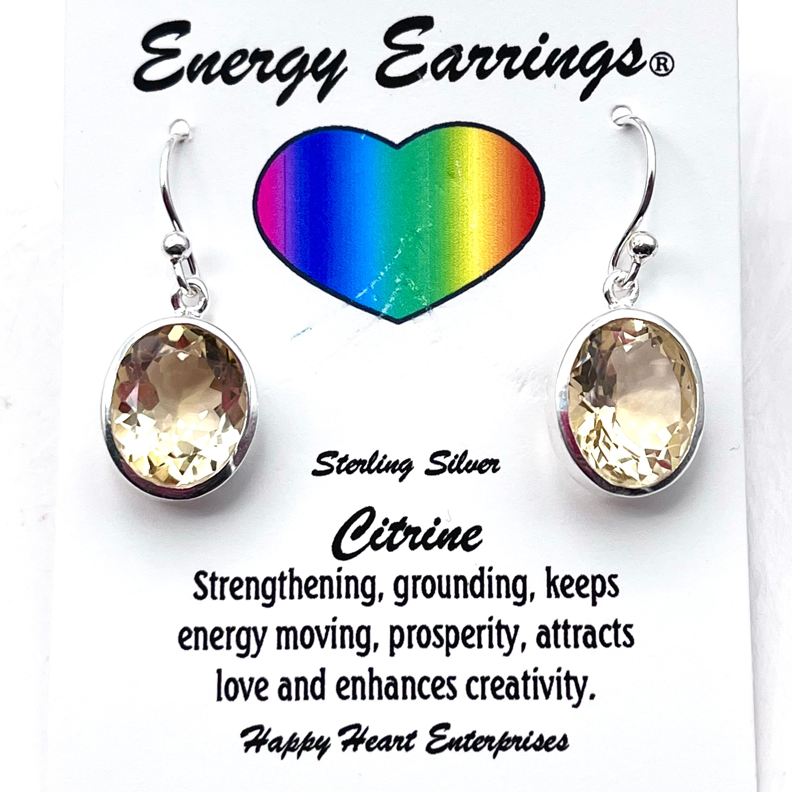 Citrine Energy Earrings