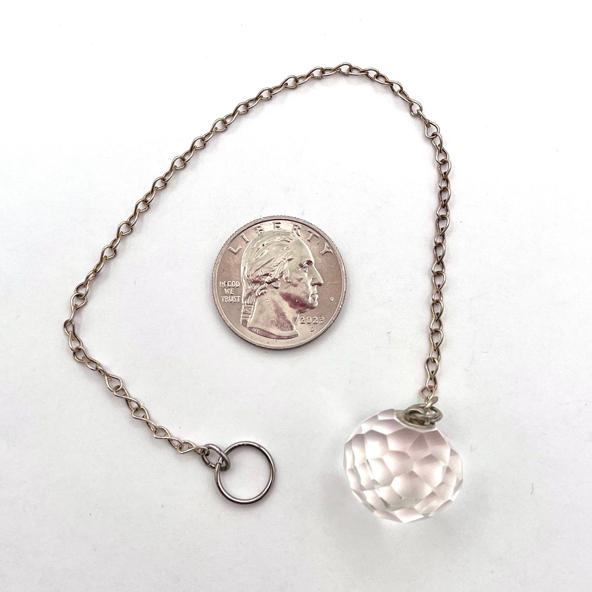 Brazilian Quartz Sphere Pendulum