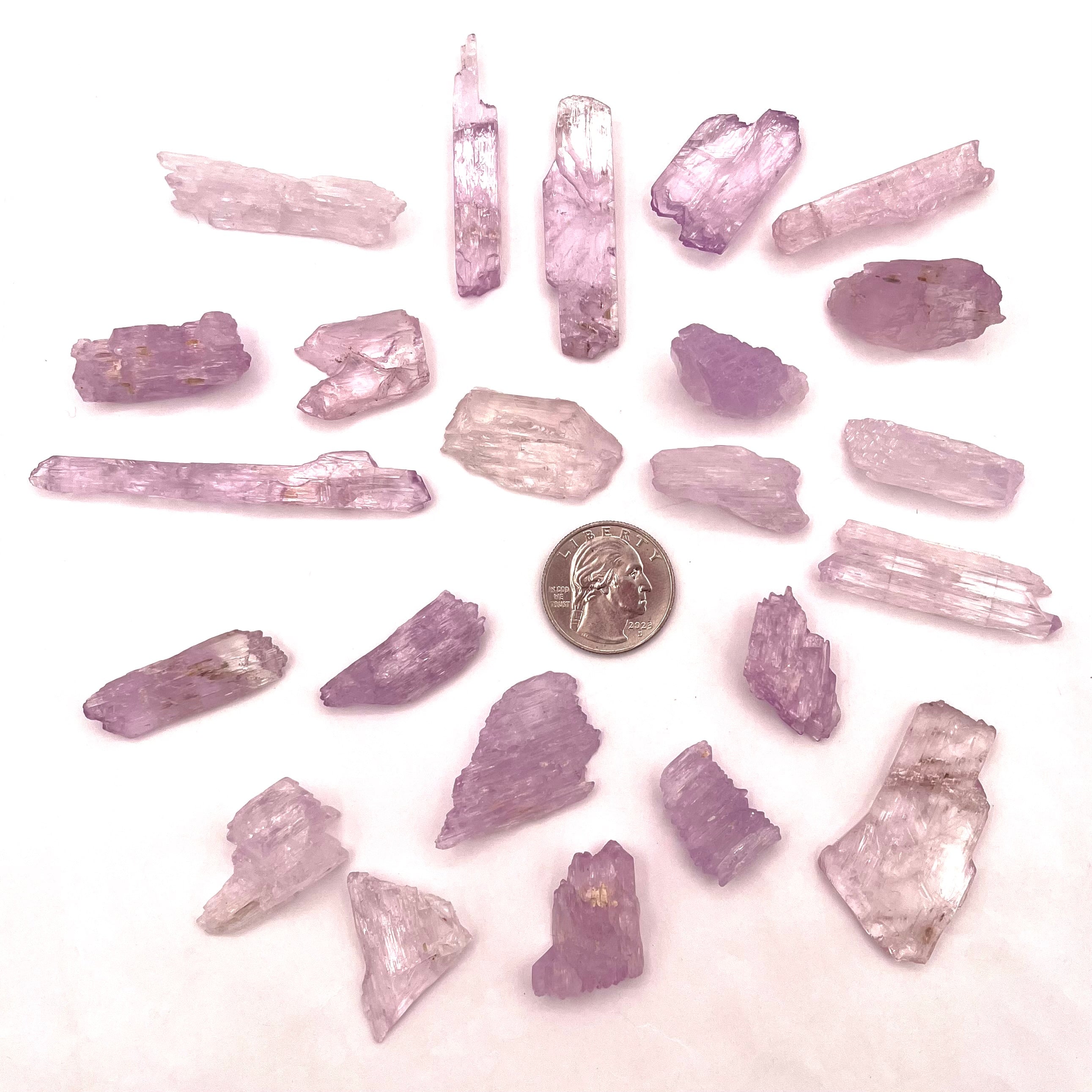 Gemmy Kunzite from Kunar Valley Afghanistan 5-7g