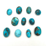 Turquoise with Pyrite Cabochons 4-6g