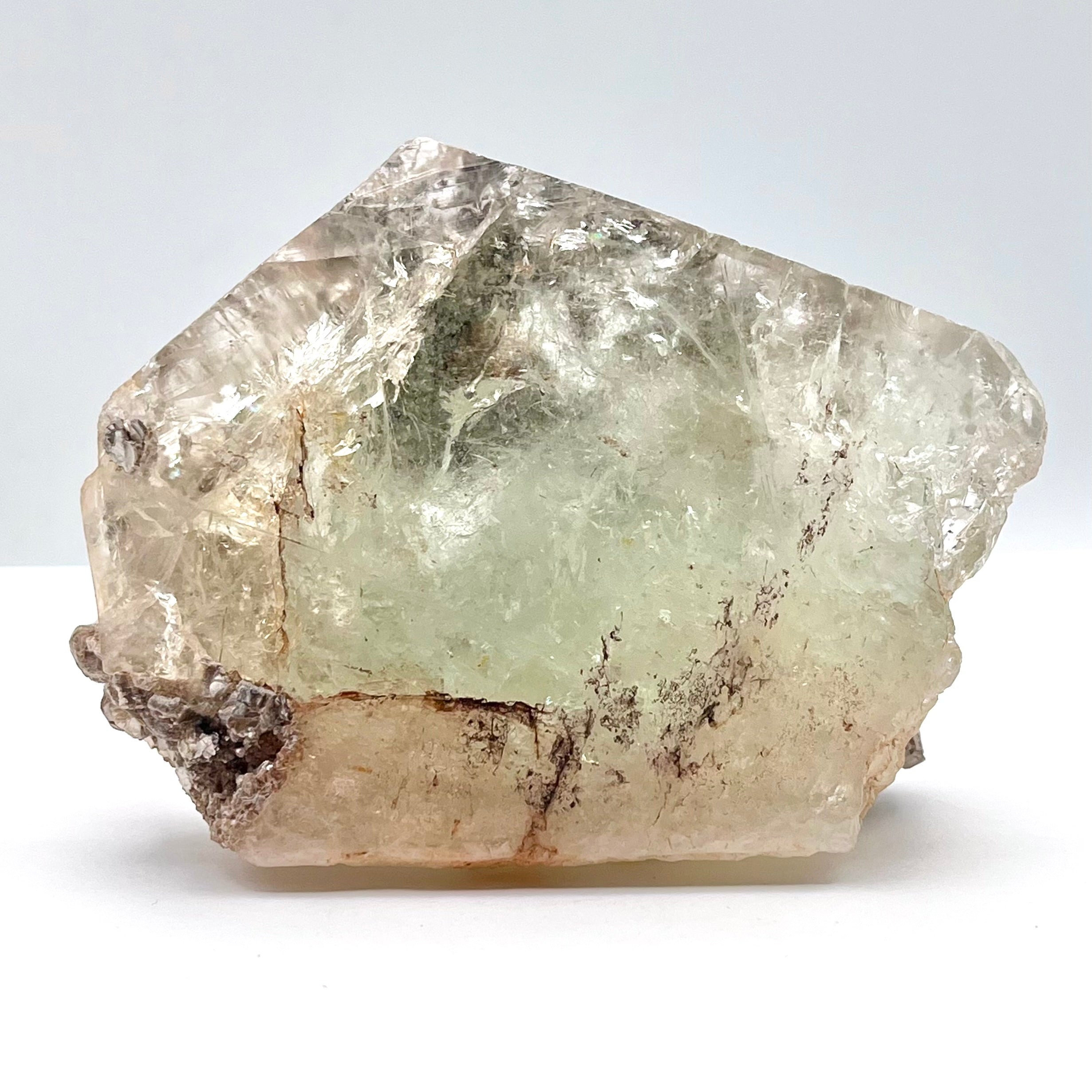 Exquisite, Natural Aquamarine w/Mica& Morganite