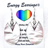 Mother of Pearl Energy Earrings