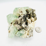 Stunning Aquamarine and Mica