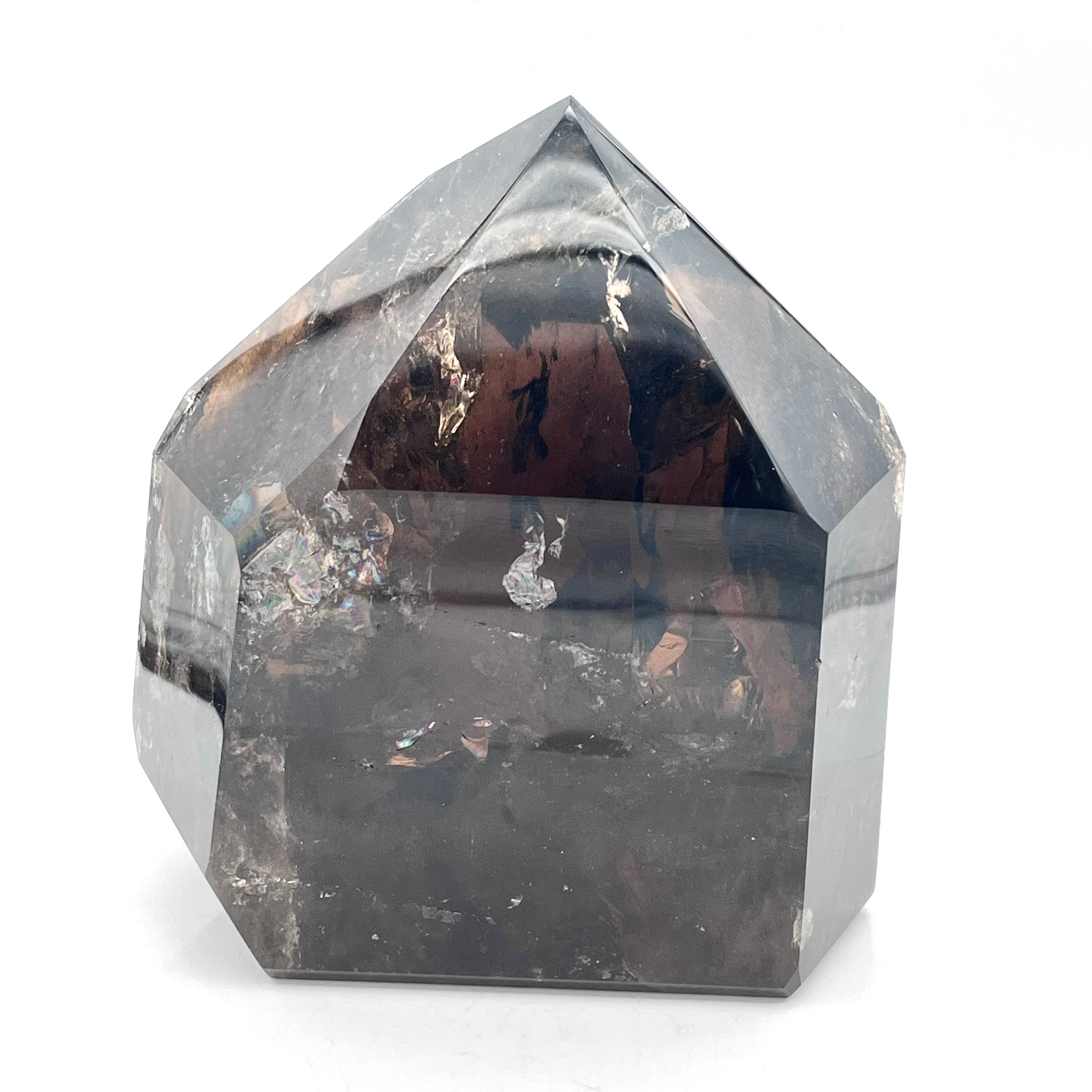 Rainbow Smoky Quartz Polished Point