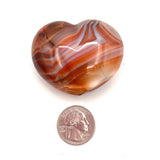 Carnelian Heart- Medium