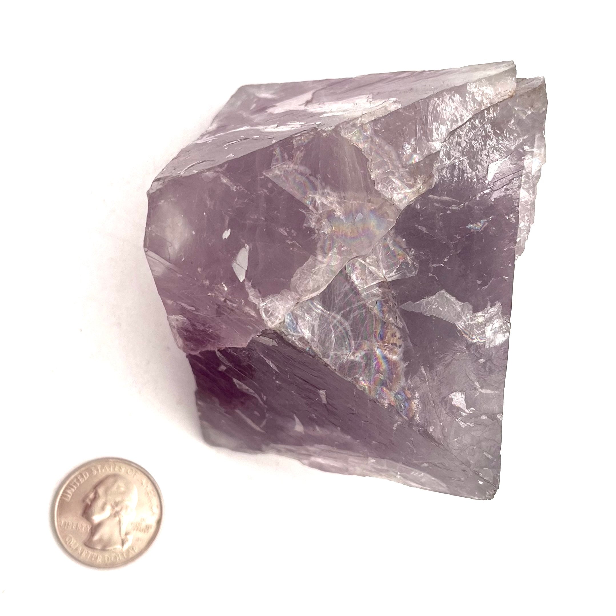 Rare Purple Octahedron Fluorite