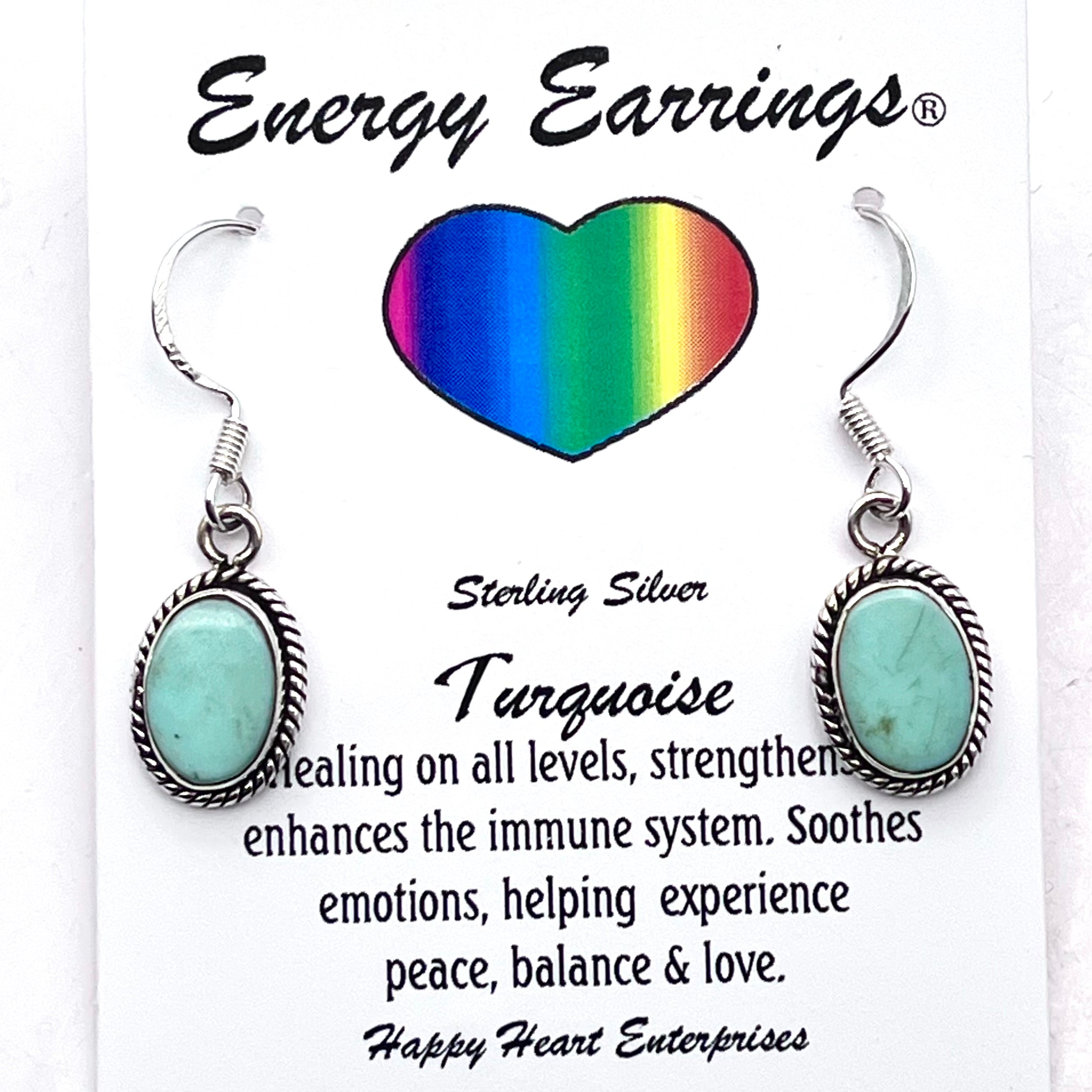 Turquoise Energy Earrings