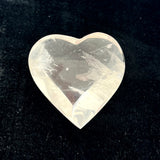 Angle Cut Quartz Heart