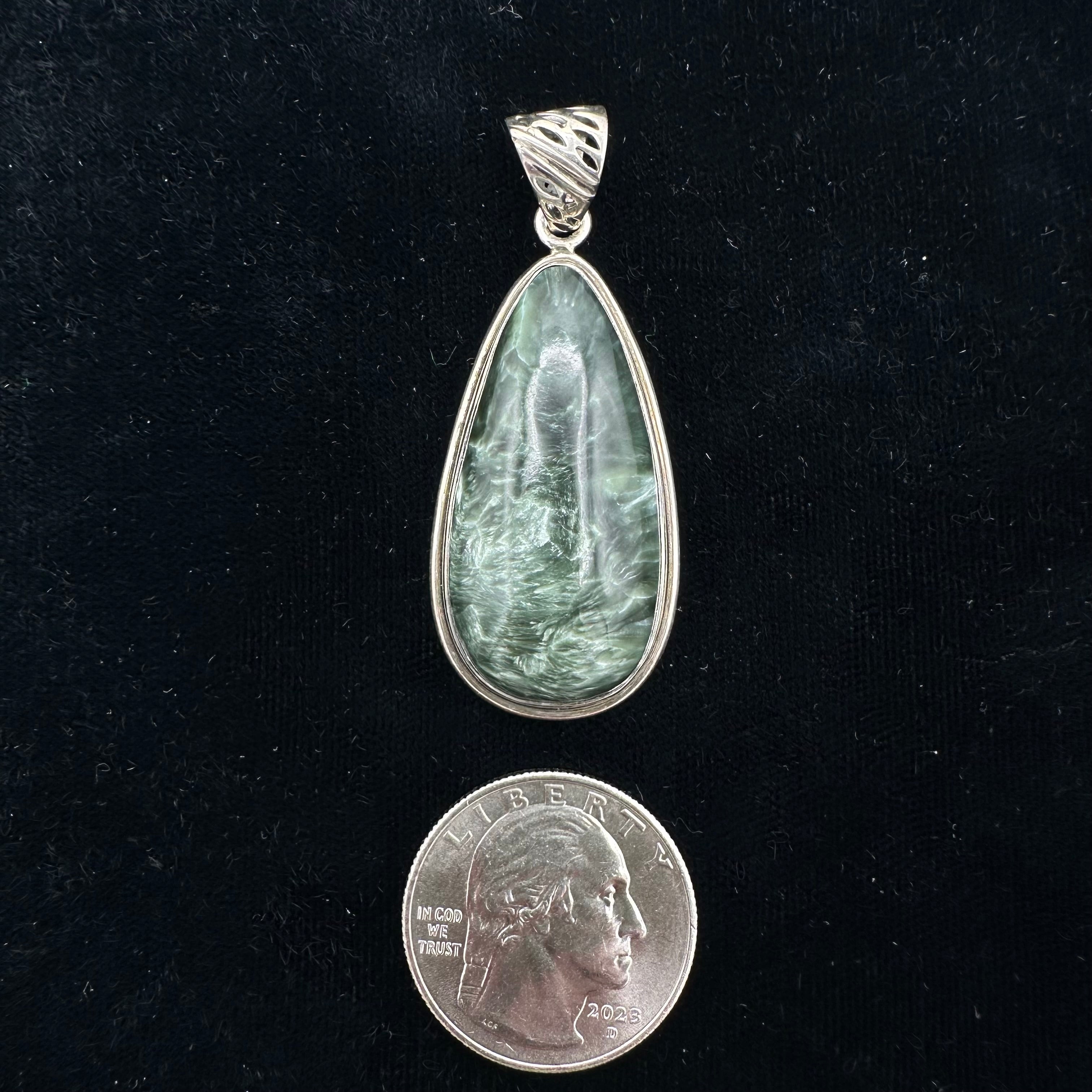 Seraphenite Pendant