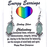 Chalcedony Energy Earrings
