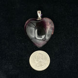 Fluorite Heart Pendant