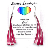 Coral Energy Earrings
