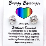 Herkimer Diamond Energy Earrings