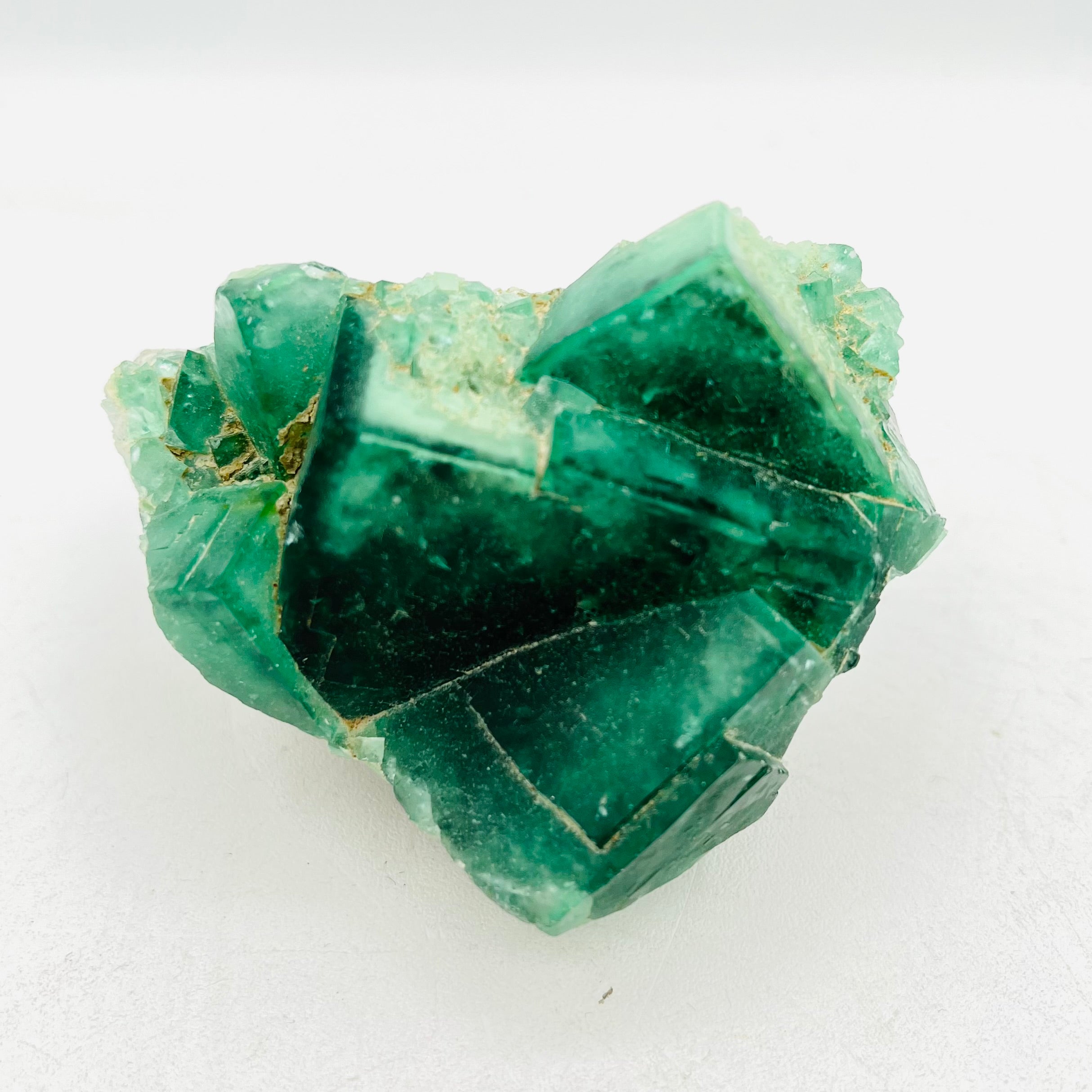 Raw Green Fluorite