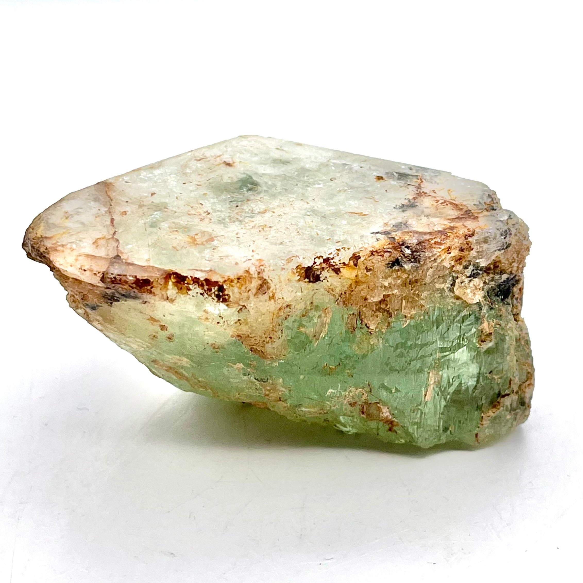 Beautiful Aquamarine w/ Morganite, Raw& Polished Faces