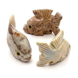 Stone Animal Fish Carving