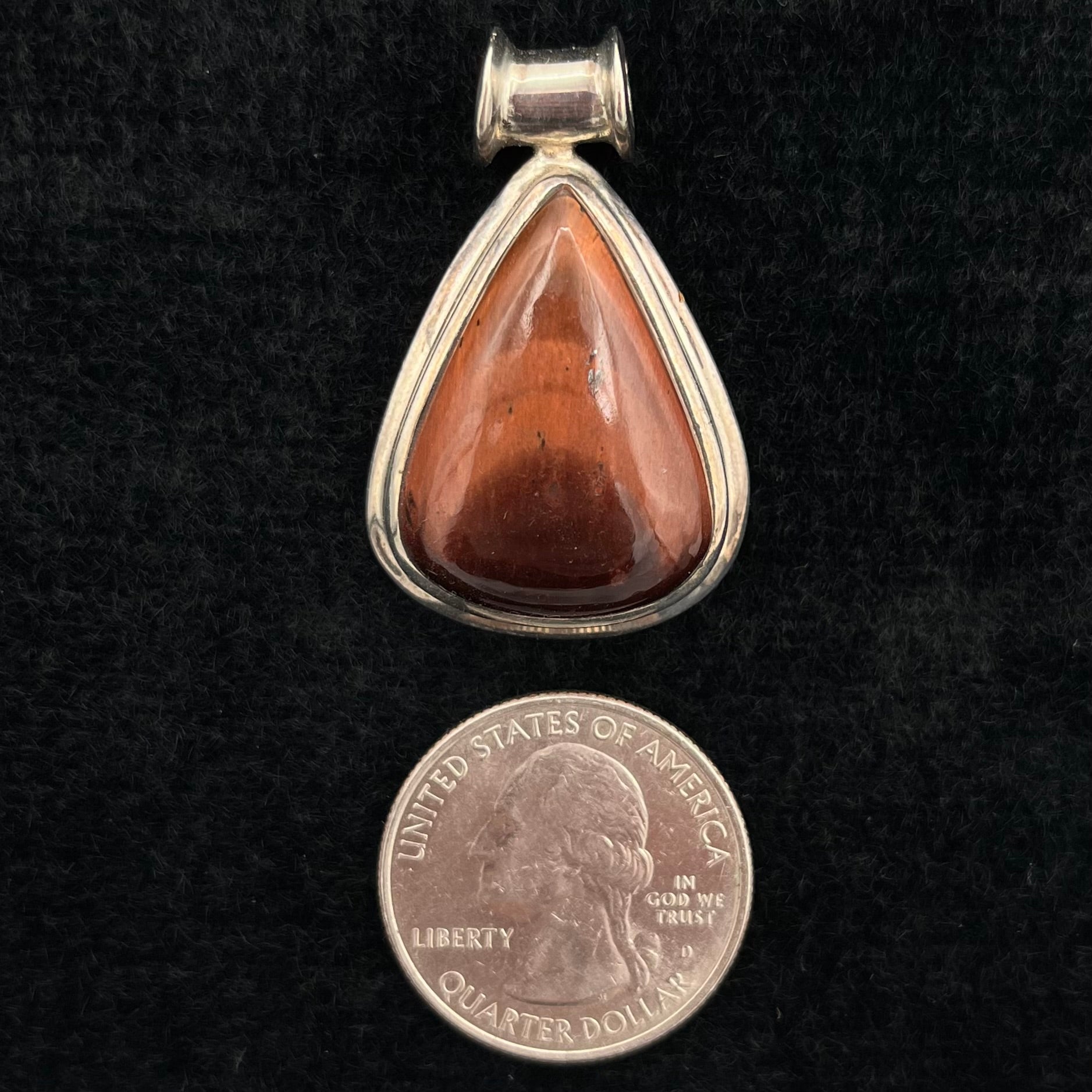 Red Tiger’s Eye Pendant