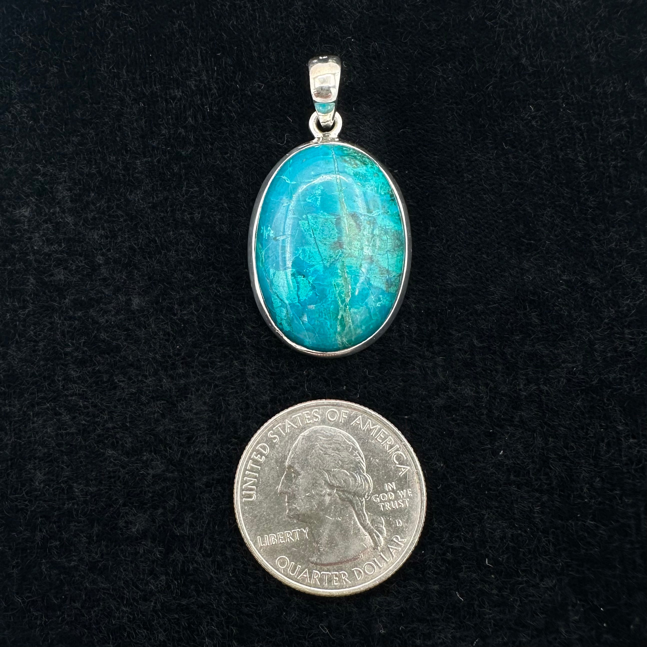 Chrysocolla Pendant