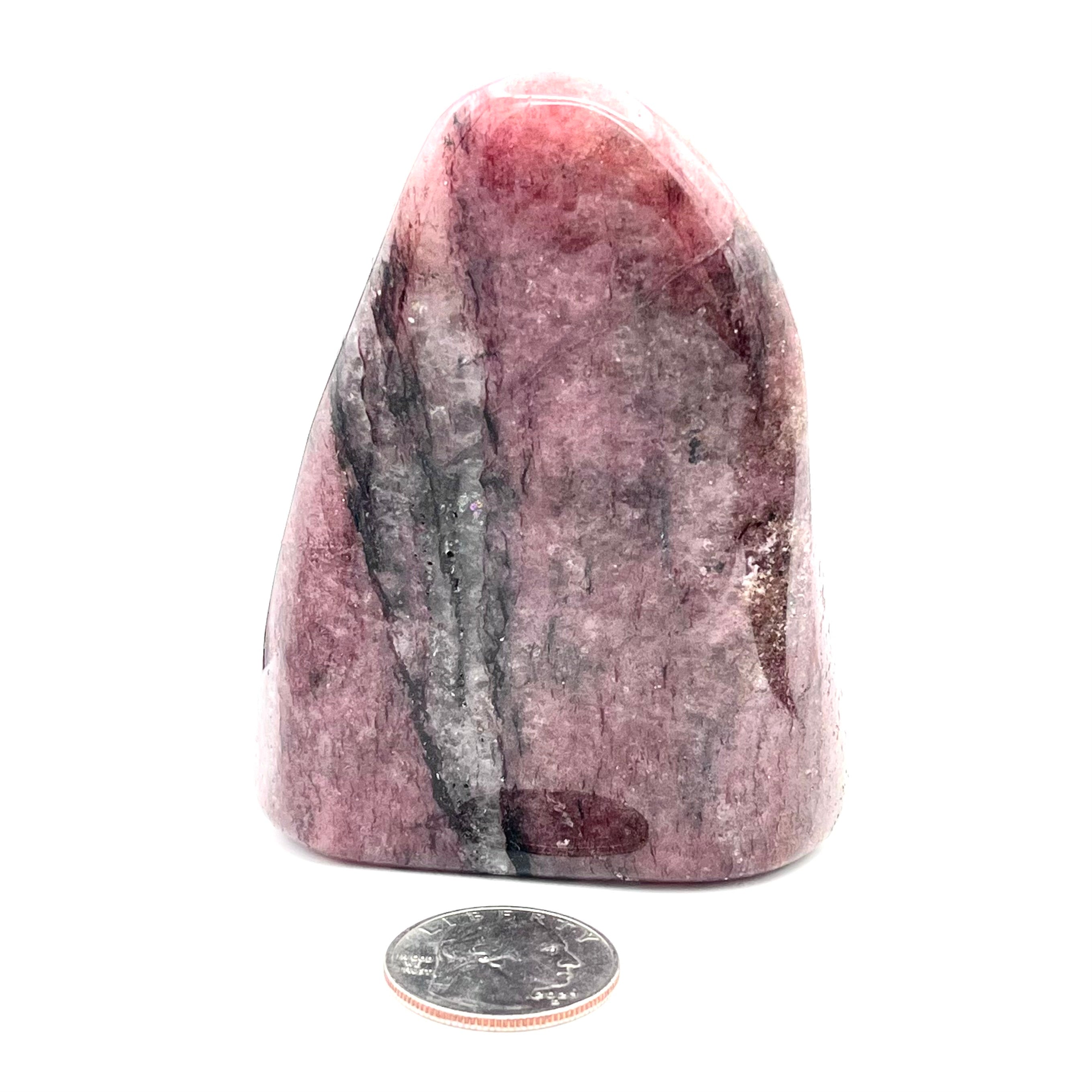 Polished Red Fuschite (Muscovite)