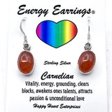 Carnelian Energy Earrings