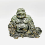 Carved Labradorite Buddha