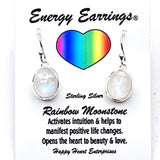 Rainbow Moonstone Energy Earrings