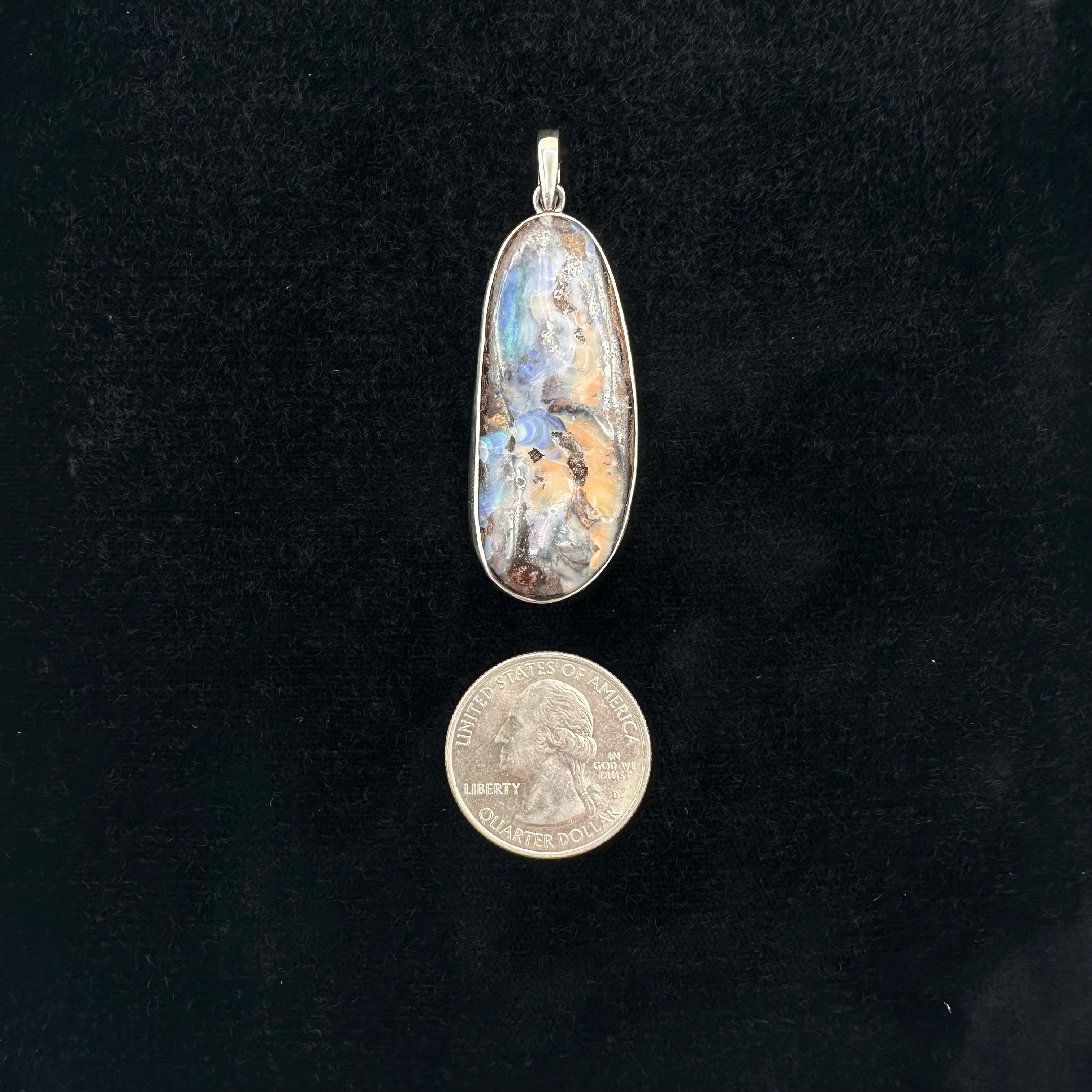 Boulder Opal Pendant