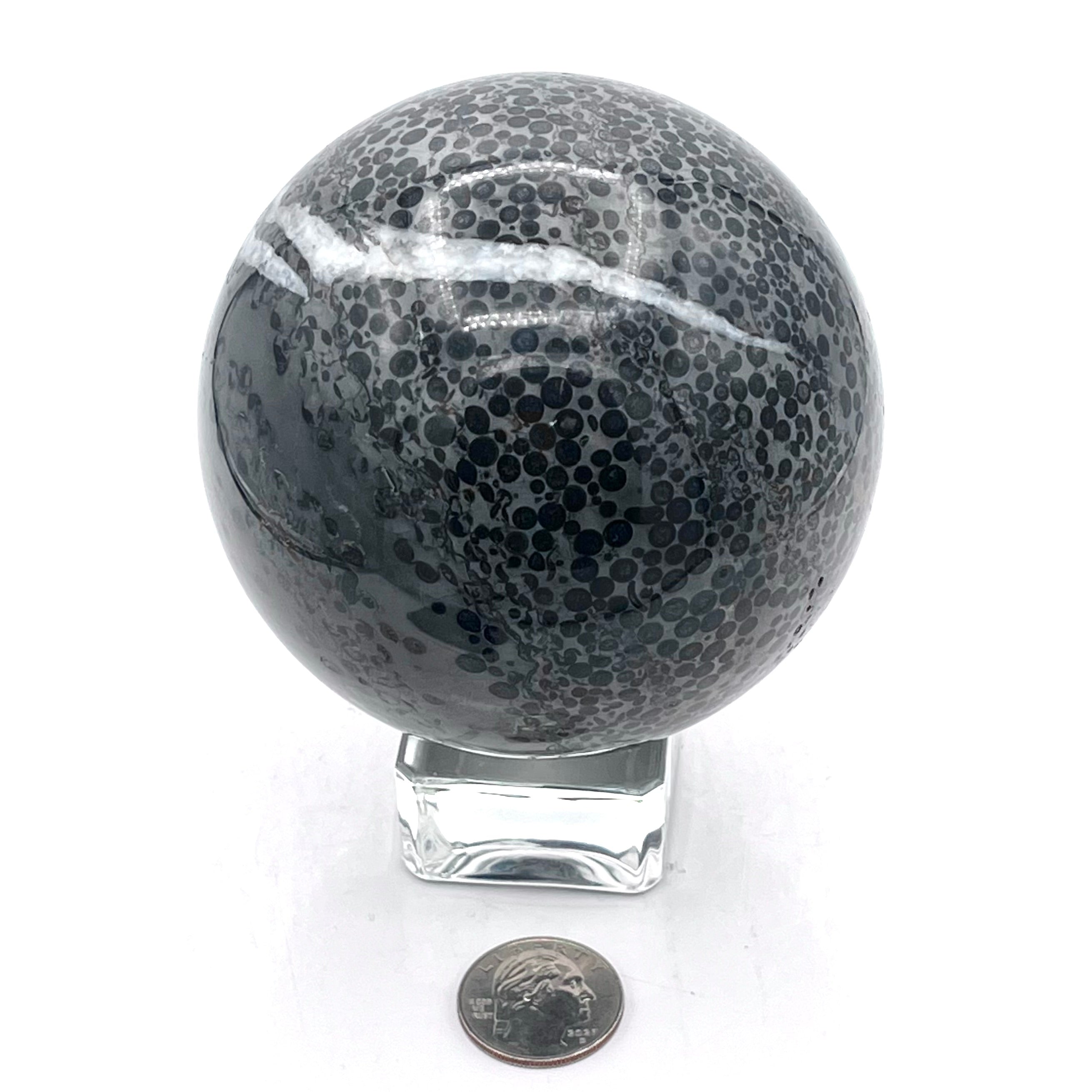 Leopard Jasper Sphere