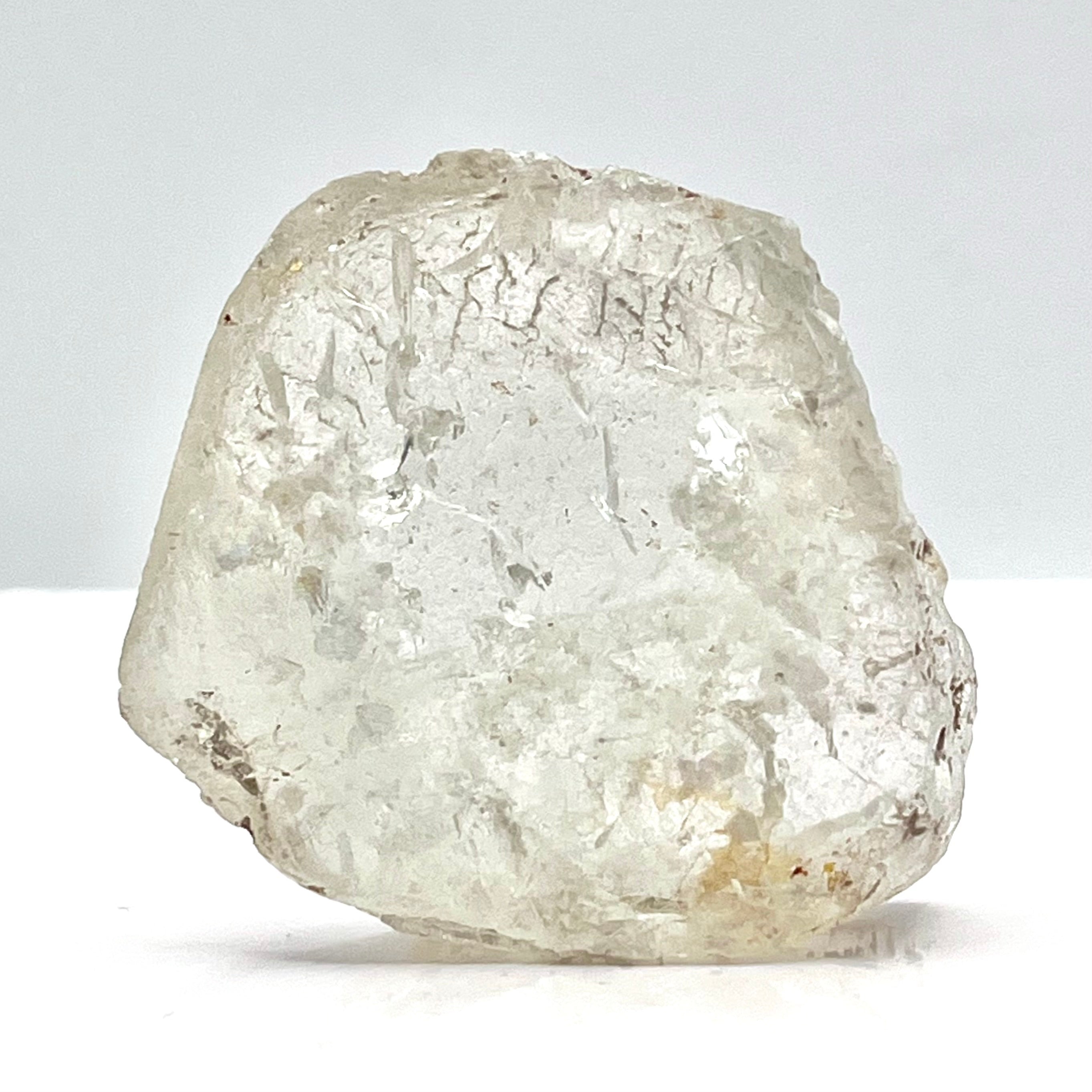 Stunning Natural Aquamarine w/ Polished Face& Rainbows