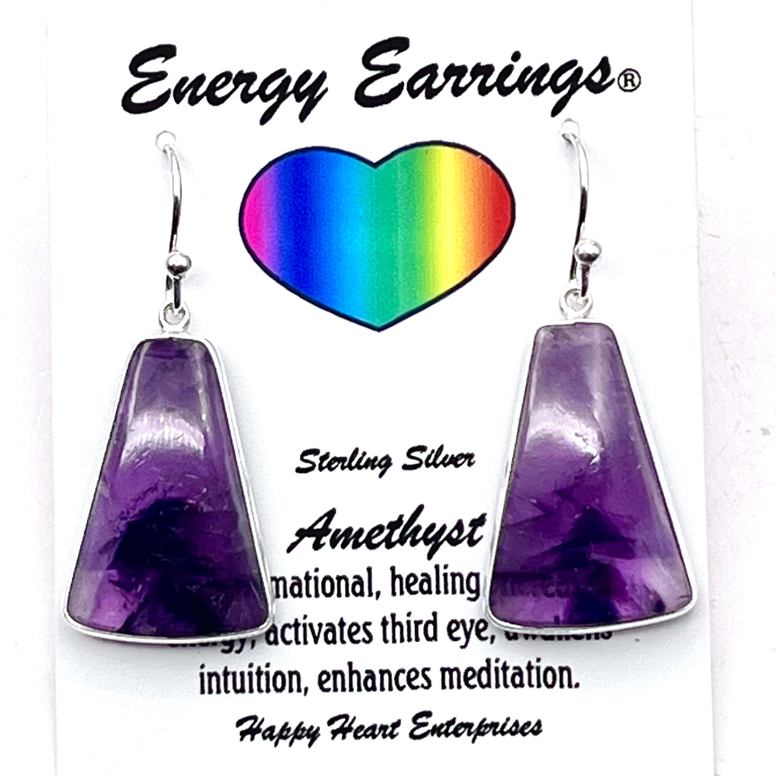 Amethyst Energy Earrings