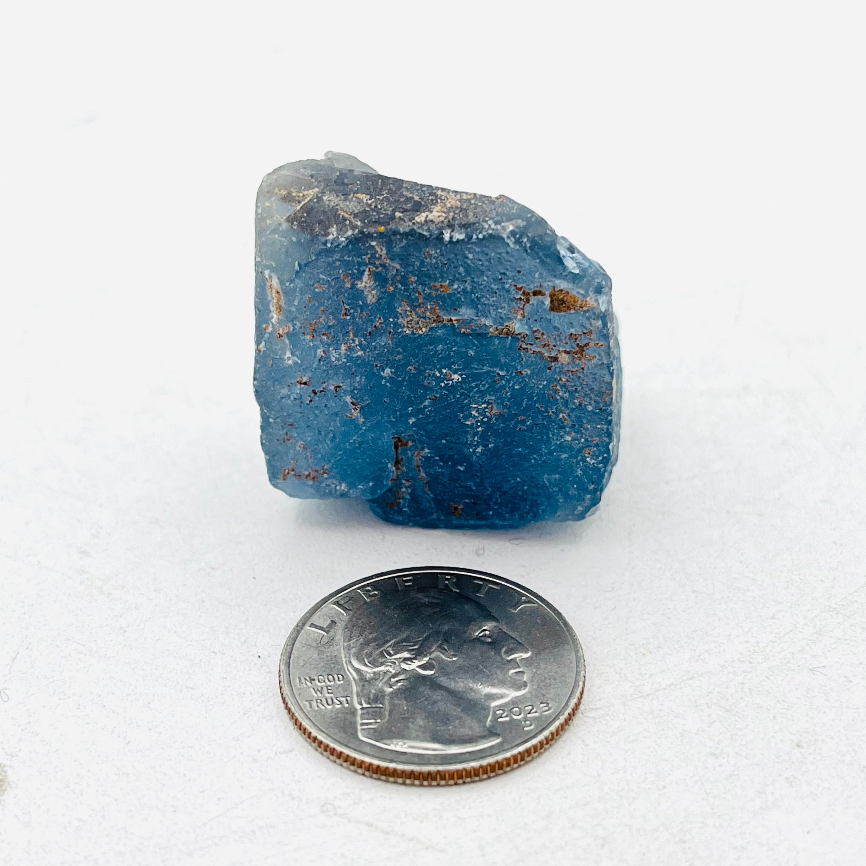 Blue Fluorite from Greece