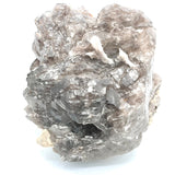 Exquisite Smoky Elestial w/ Trigonics, Mica, Feldspar & Calcite