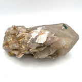 Gorgeous Quartzcite w/ Mica & Beautiful Green Tourmaline Beryl- Double Terminated