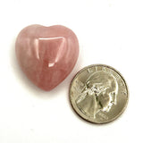 Rose Quartz Heart Stone