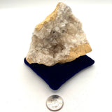 Druzy Quartz With Calcite