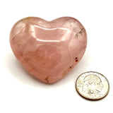 Rose Quartz Heart Stone