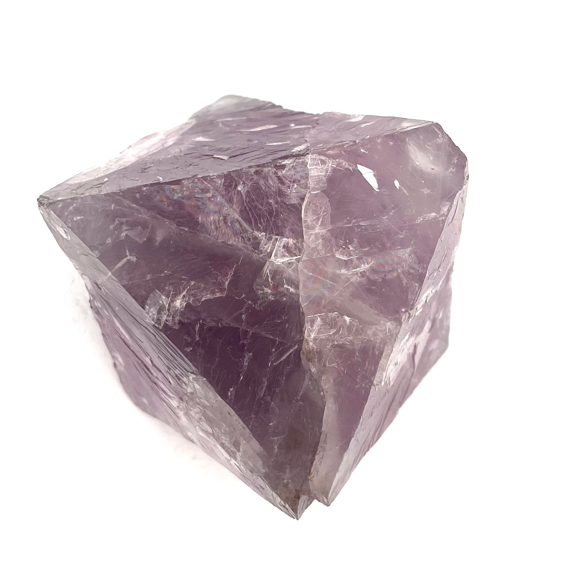 Rare Purple Octahedron Fluorite