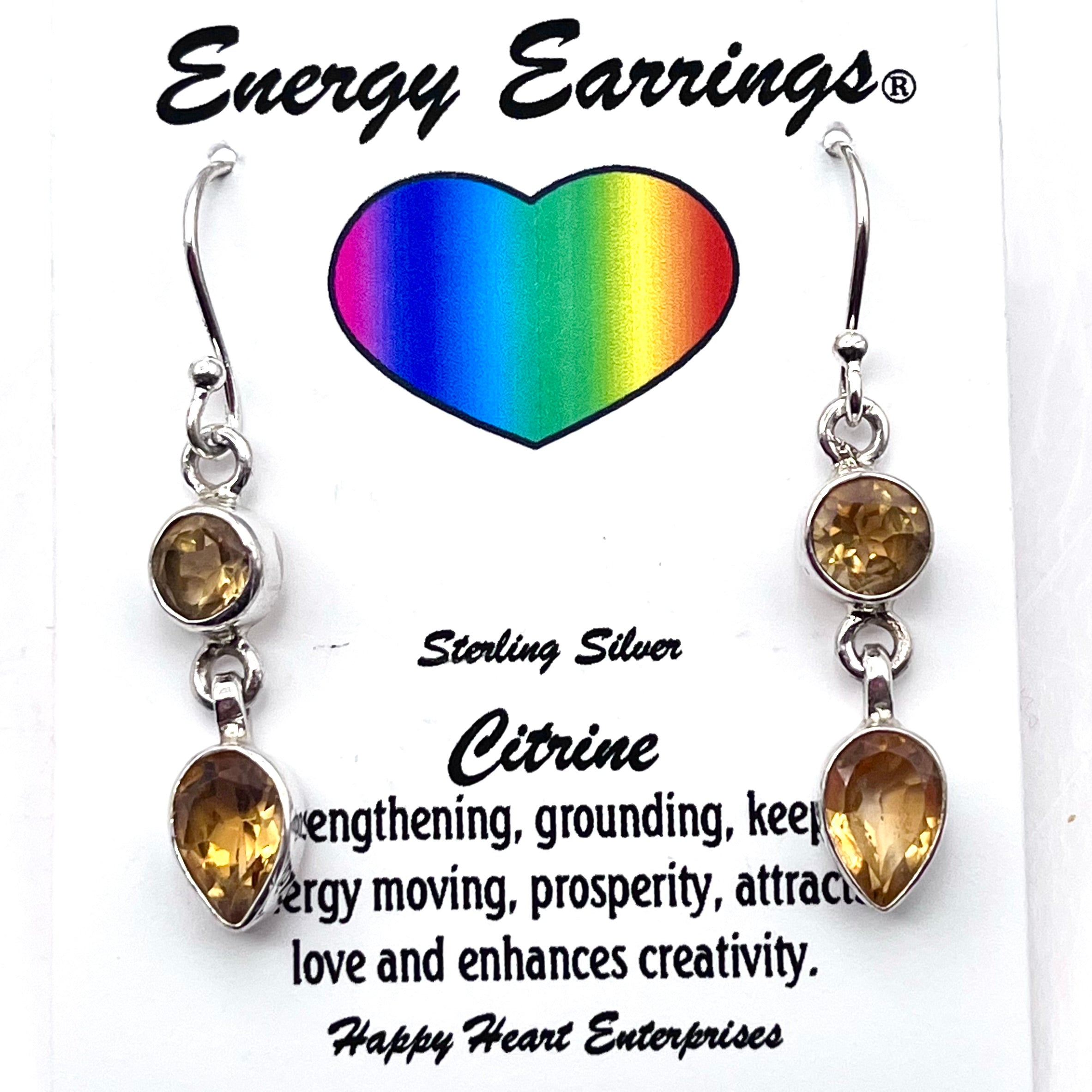 Citrine Energy Earrings