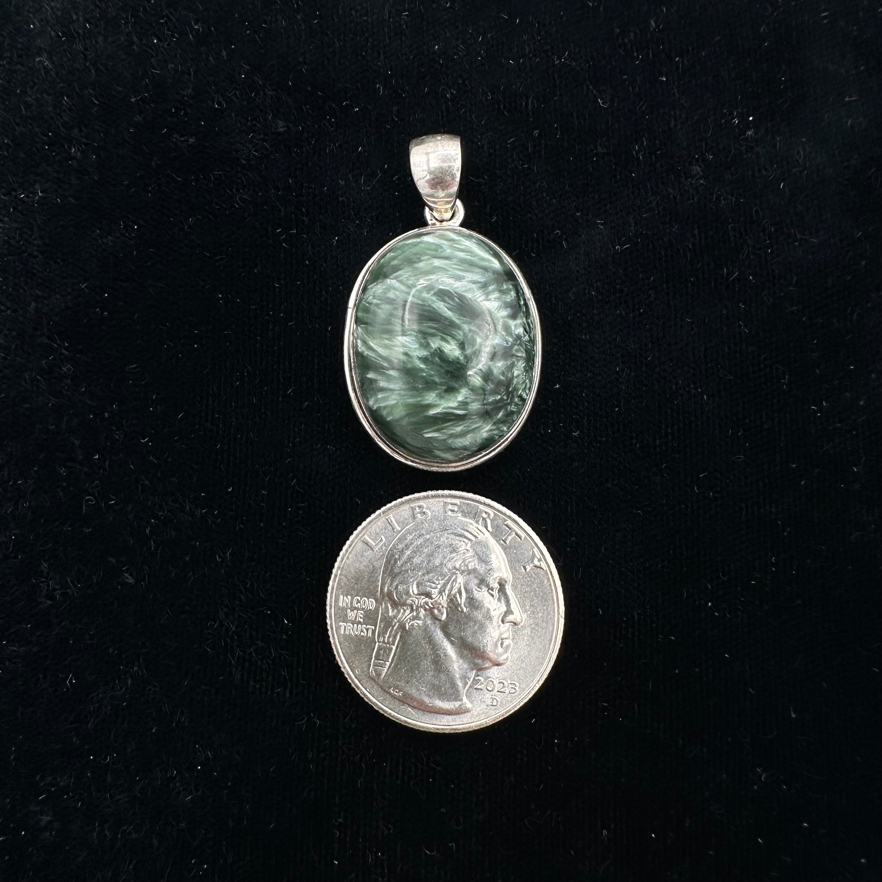 Seraphenite Pendant