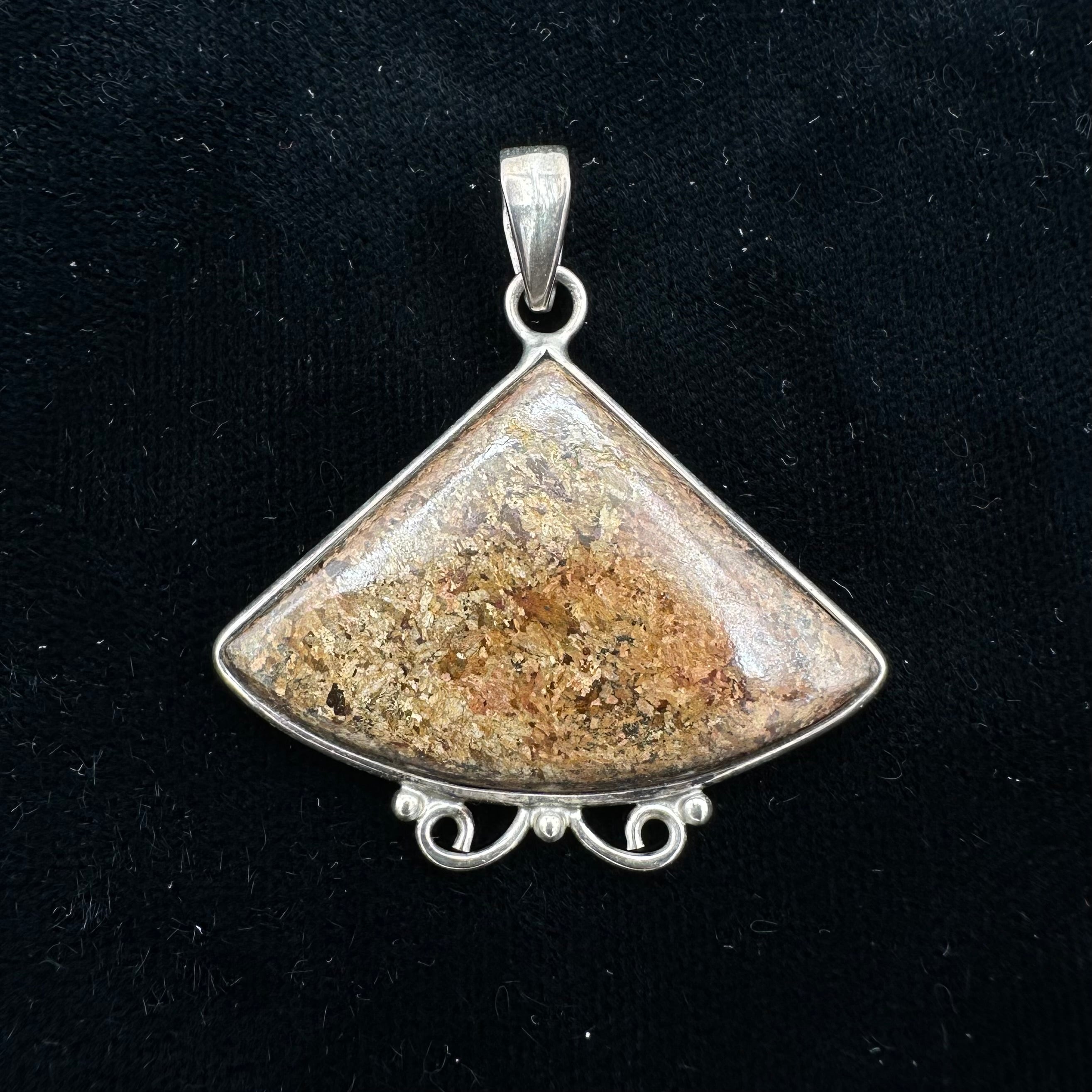 Bronzite Pendant