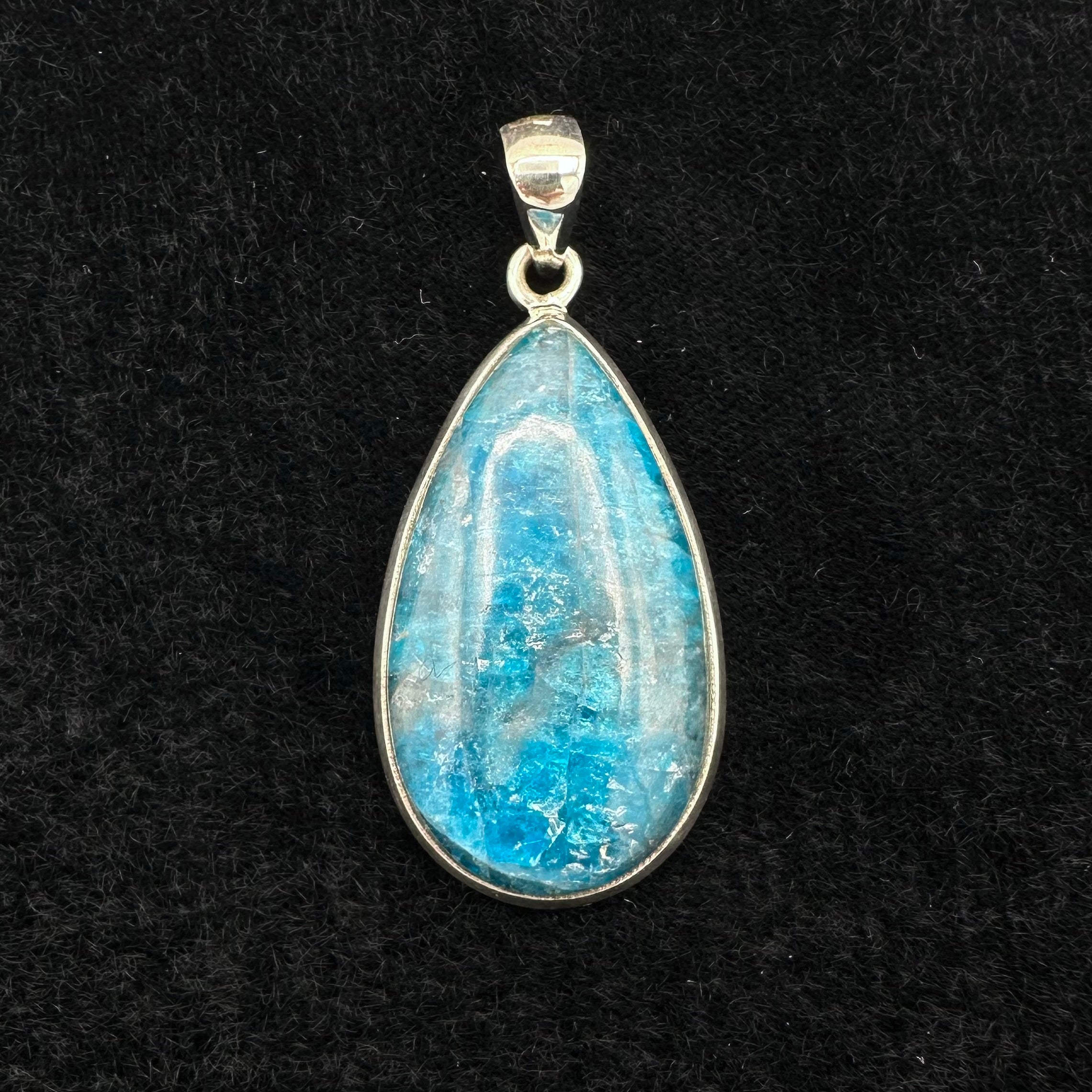 Blue Apatite Pendant
