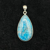 Blue Apatite Pendant